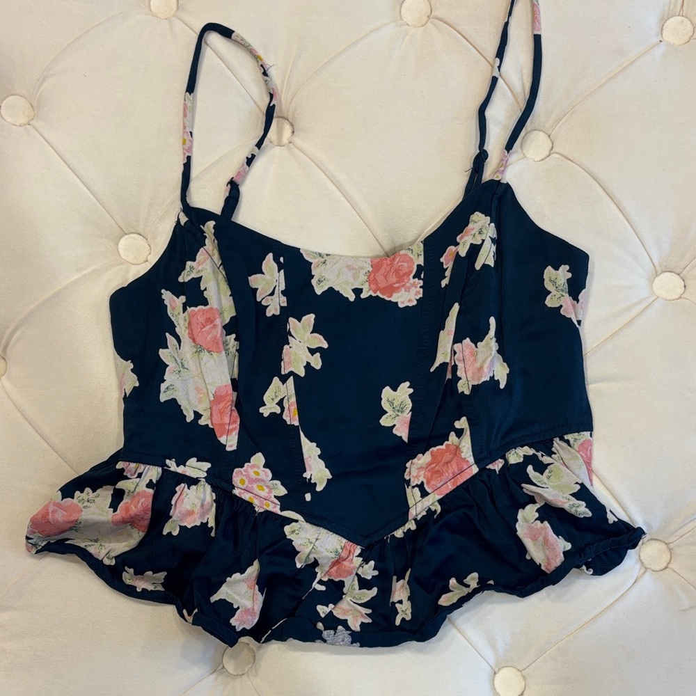 Floral Crop Top